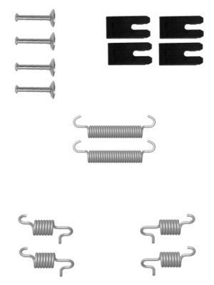 HELLA PAGID Комплектующие, стояночная тормозная система 8DZ 355 201-891